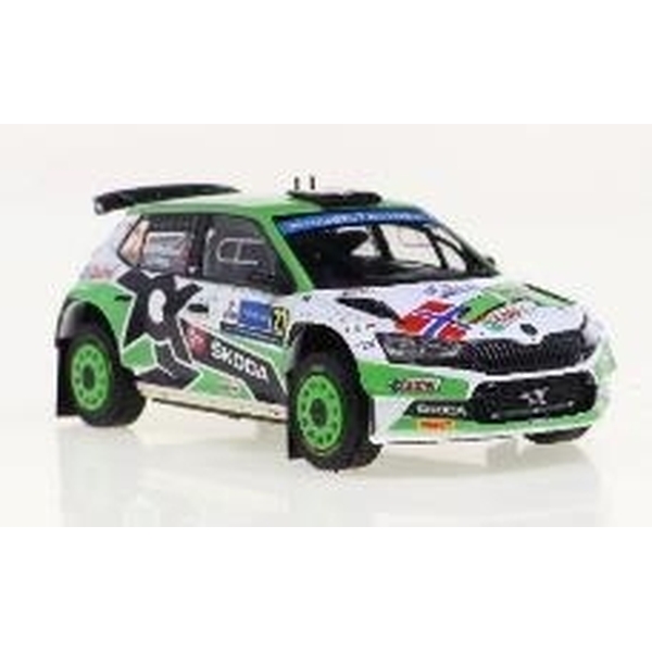 1/43 シュコダ ファビア?ラリー2?EVO No.21 2022 WRC エストニアラリー?A.Mikkelsen/T.エリクセン