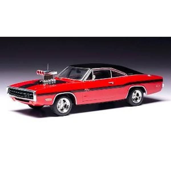イクソ 1/43 ダッジ チャージャー R/T 1970 レッド 完成品ミニカー CLC475N