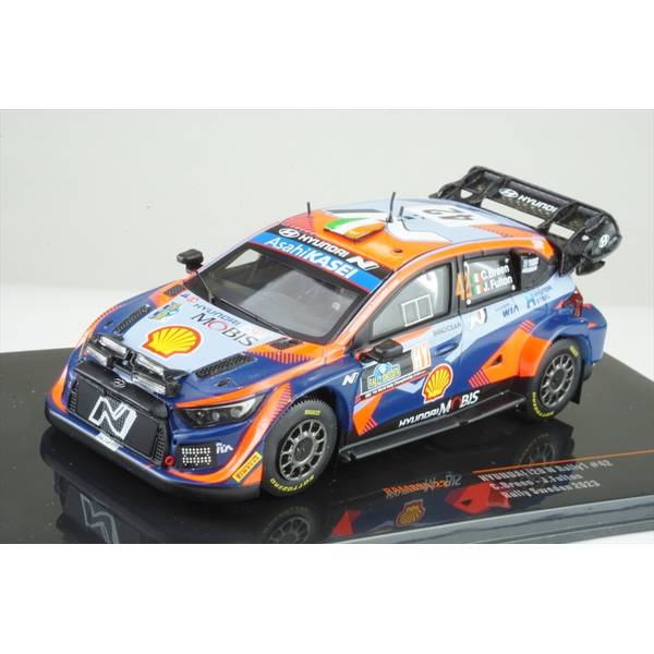 イクソ 1/43 ヒョンデ i20 N ラリー1 No.42 2023 WRC ラリー・スウェーデン 2位 C.ブリーン/J.フルトン 完成品ミニカー RAM894