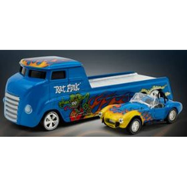 2月予約】A.C.M.E 1/64 シェルビー 運搬車 ラットフィンク&コブラ