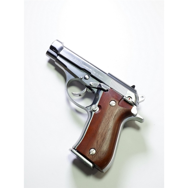 マルシン M84 シルバーABS 木製グリップ付属 モデルガン