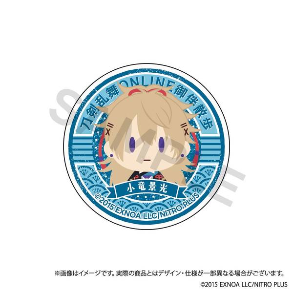 刀剣乱舞無双＆GEO特典・アクリルコースター、オリジナルスキンシール付 刀剣乱舞 蒔絵シール 「三日月宗近」「小狐丸」「岩融」「蛍丸