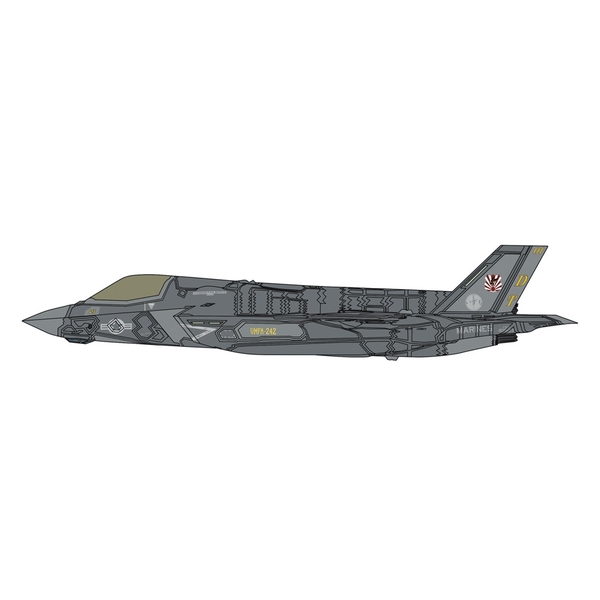 ハセガワ 1/72 F-35ライトニングII(B型)“U.S.M.C.VMFA-242 いずも発着艦試験" スケールモデル 02398