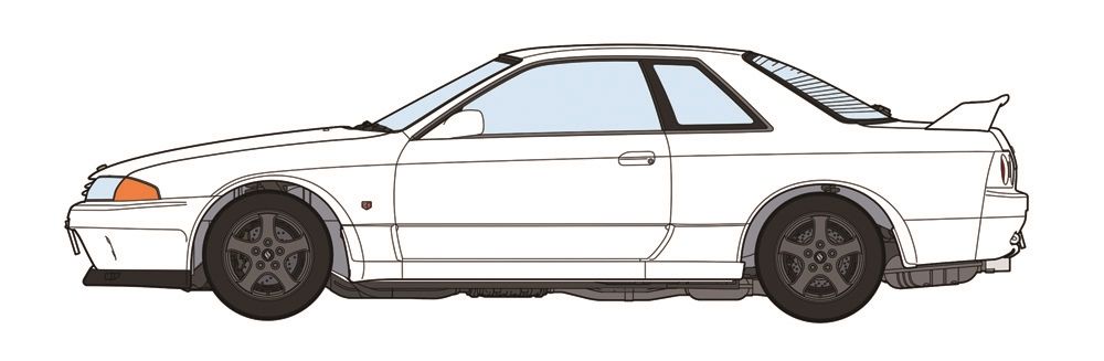 ハセガワ 1/24 ニッサン スカイライン GT-R(BNR32) 中/後期