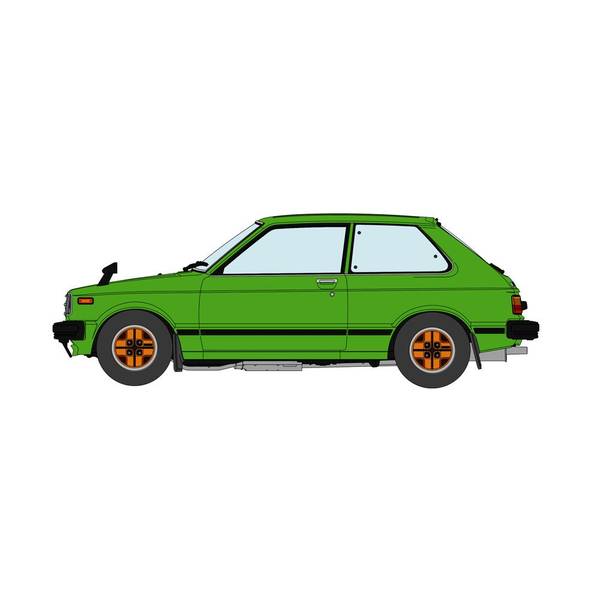 ハセガワ 1/24 トヨタ スターレット KP61 SE(3ドア) 中期型