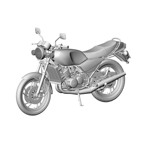 ハセガワ 1/12 ヤマハ RZ350 (4U0) (1981) スケールモデル BK15