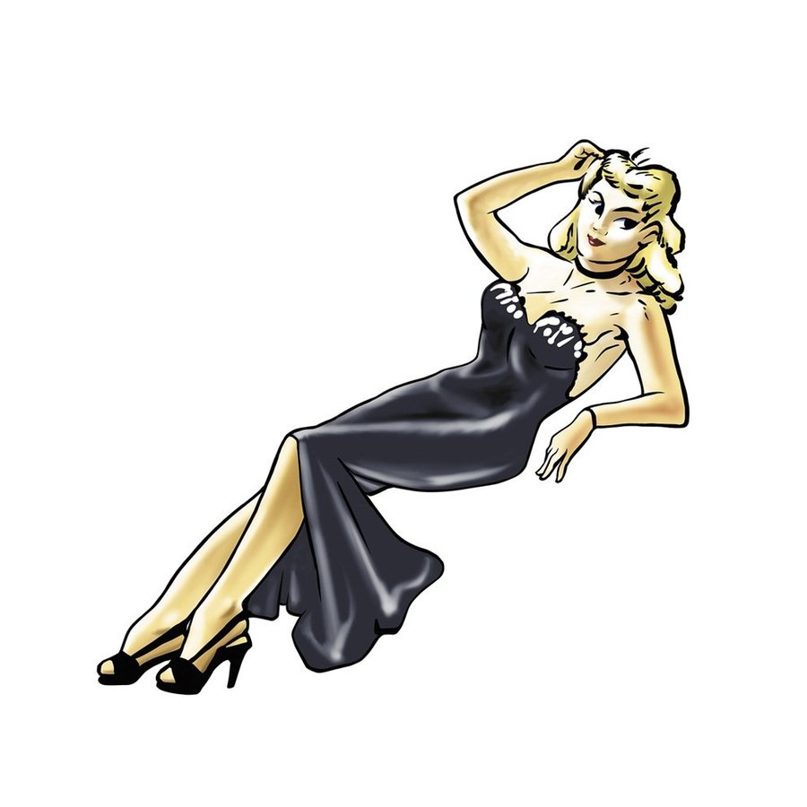 ハセガワ 1/20 ノーズアート ガールズフィギュア