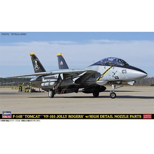 ハセガワ 1/72 F-14B トムキャット “VF-103 ジョリー ロジャース” w