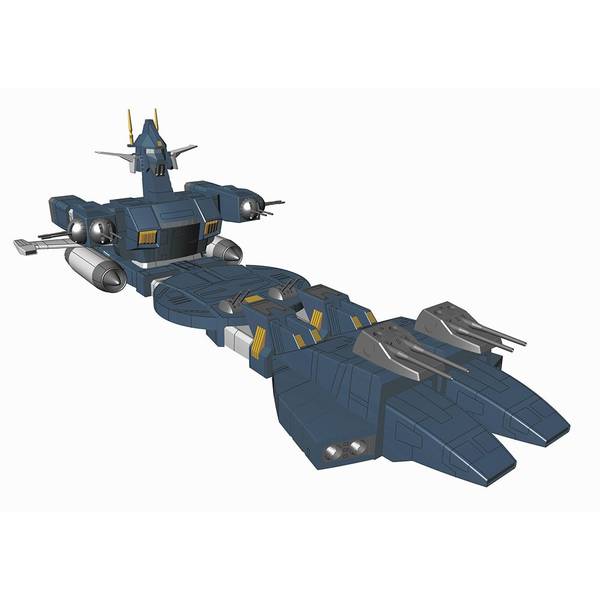 ハセガワ 1/500 ギア・ギア 「戦闘メカ ザブングル」より
