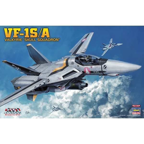 プラモデル　1/48 VF-1S/A バルキリー ”スカル小隊”  「超時空要塞マクロス ～愛・おぼえていますか～」 [65792] ハセガワ 1/48 VF-1S/A バルキリー “スカル小隊” 「超時空要塞