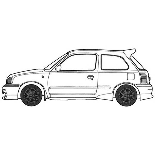 フジミ 1/24 インチアップシリーズ No.295 マーチ(K11)NISMO