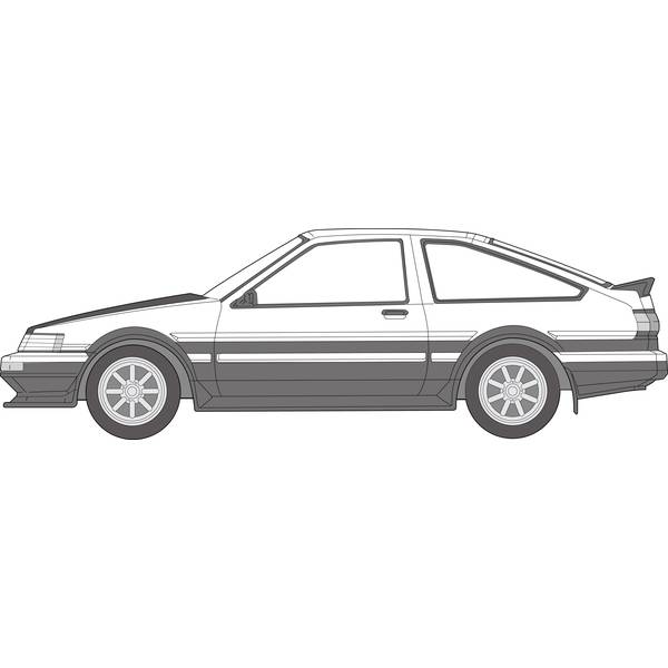 フジミ 1/24 峠シリーズ No.1 EX-1 トヨタ ハチロクレビン AE86