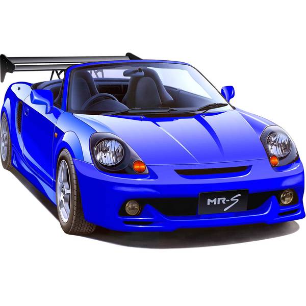 フジミ 1/24 トヨタ MR-S プラモデル 完成品 10月予約】フジミ 1/24 トヨタMR-S(GT・Wウィング付き) スケール