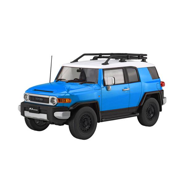 FJ クルーザー トヨタ ツートンブルー 非売品カラーサンプルミニカー ② FJ クルーザー トヨタ ツートンブルー 非売品カラーサンプルミニカー