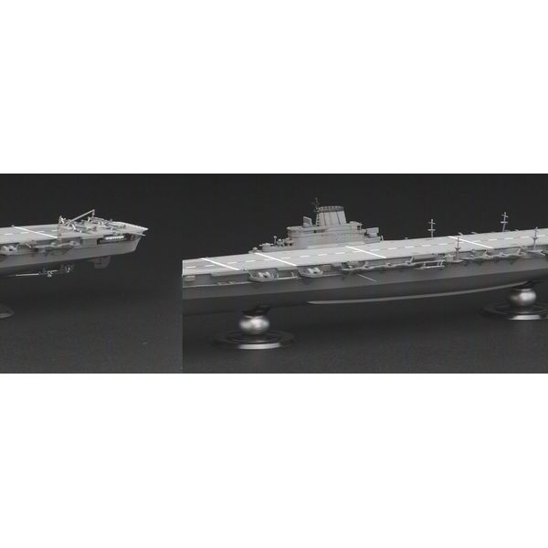 能面大艦 フジミ模型1/700 帝国海軍シリーズの「筑摩」と1/700 特シリーズ
