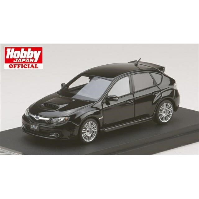 MARK43 1/43 スバル インプレッサ WRX STI GRB 純正オプション搭載車 オブシディアンブラックパール 完成品ミニカー PM4370SBK【倉庫取寄せ】