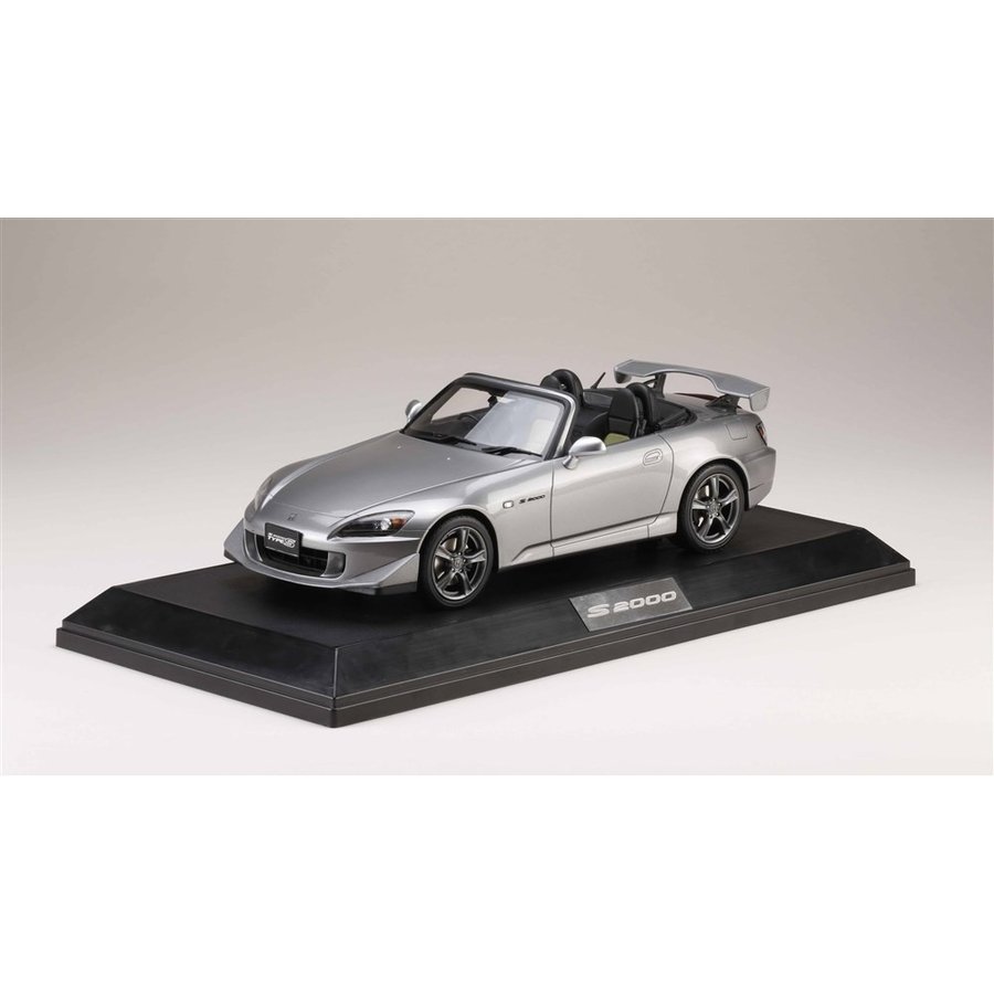 ホビージャパン 1/18 ホンダ S2000 タイプS ムーンロックメタリック 完成品ミニカー HJ1810SGM