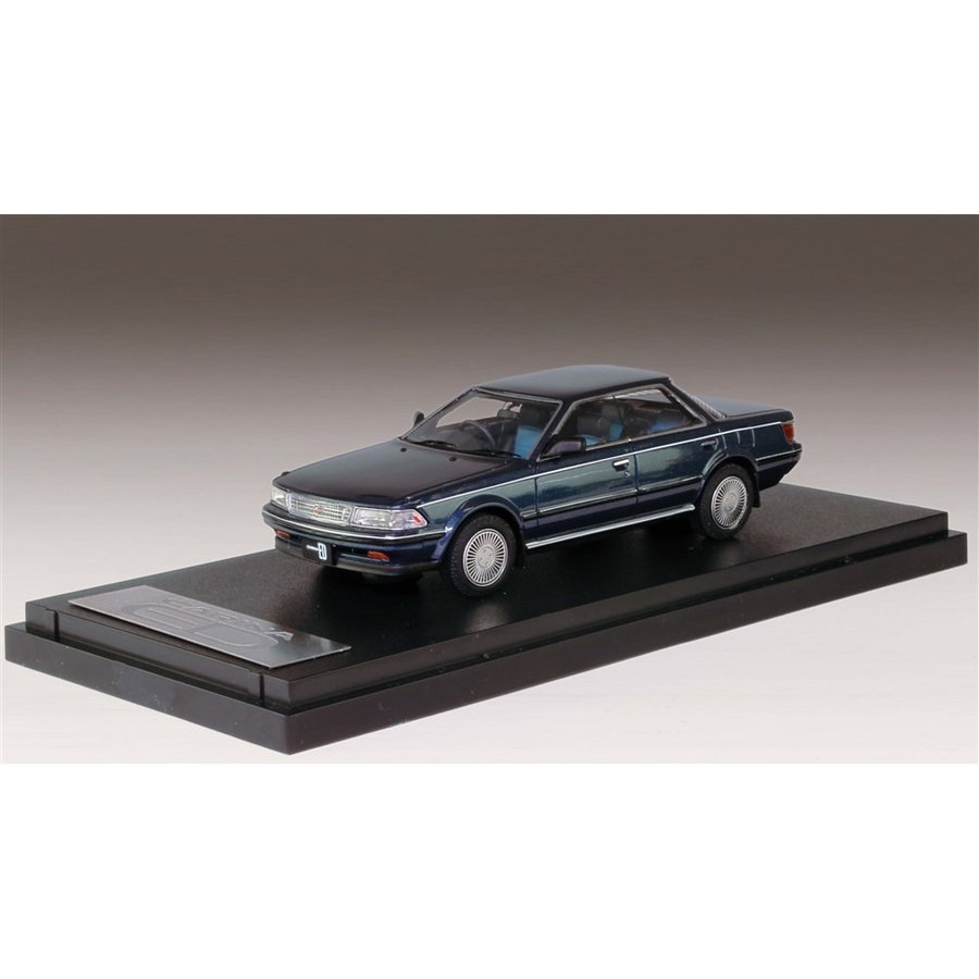 MARK43 1/43 トヨタ カリーナED 2.0X 1987 ブラッキッシュブルーマイカメタリック 完成品ミニカー PM43110XBL