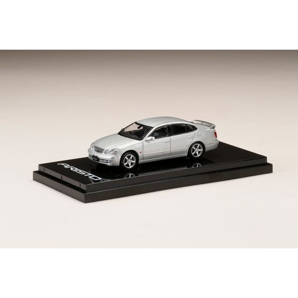 ホビージャパン 1/64 トヨタ アリストV300 VERTEX EDITION シルバーメタリック 完成品ミニカー HJ641030AS