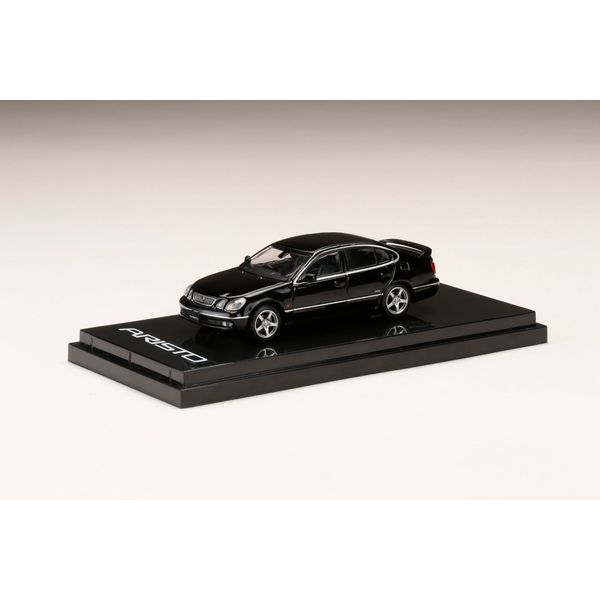 ホビージャパン 1/64 トヨタ アリストV300 VERTEX EDITION ブラック 完成品ミニカー HJ641030ABK