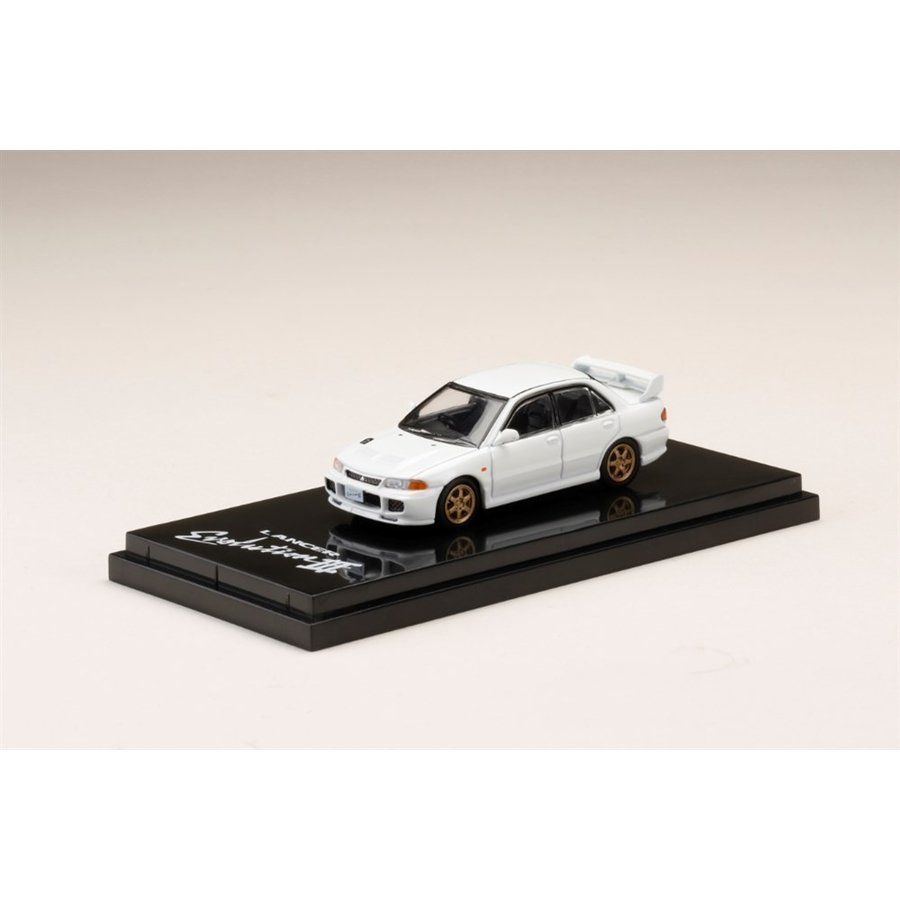 ホビージャパン 1/64 ミツビシ ランサー GSR エボリューション III CE9A カスタムバージョン スコーティアホワイト 完成品ミニカー HJ641010CW