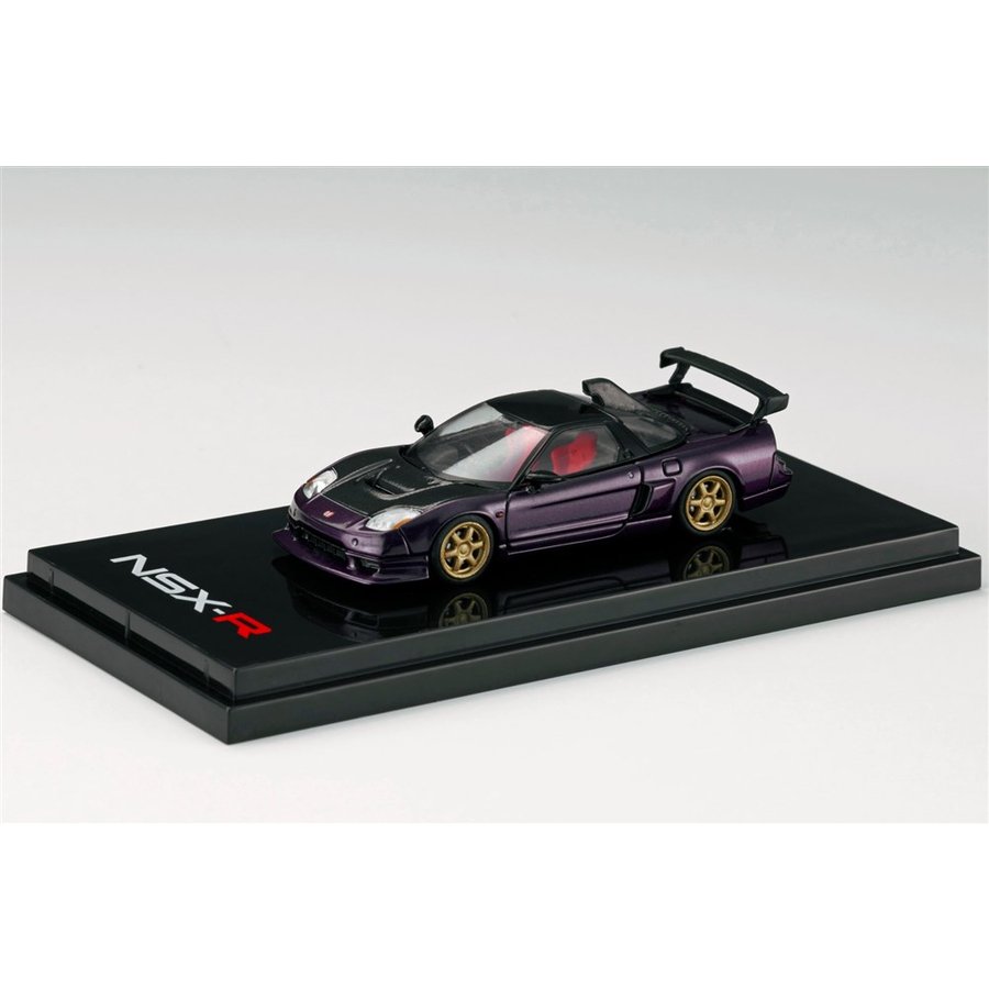 ホビージャパン 1/64 ホンダ NSX-R GT NA2 GT-Wing/カスタムバージョン パープルメタリック 完成品ミニカー HJ641015DPU