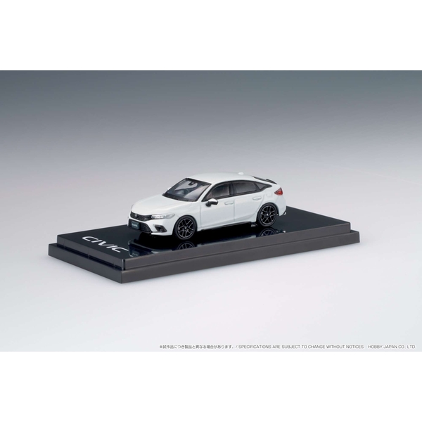 ホビージャパン 1/64 ホンダ シビック FL1 プレミアムホワイト
