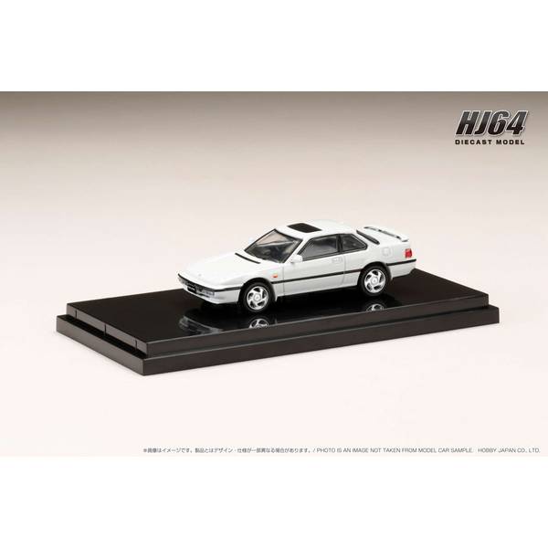 ホビージャパン 1/64 ホンダ プレリュード 2.0XX 4WS スペシャルエディション フロストホワイト 完成品ミニカー HJ642002AW