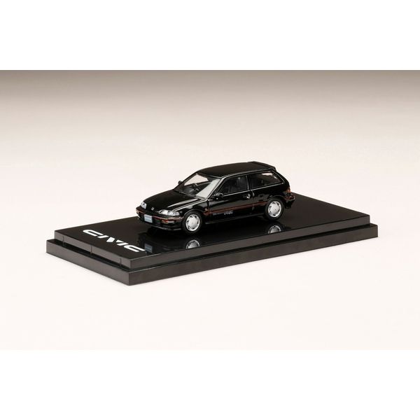 ホビージャパン 1/64 ホンダ シビック EF9 SiR II ブラックメタリック 完成品ミニカー HJ641031ABK