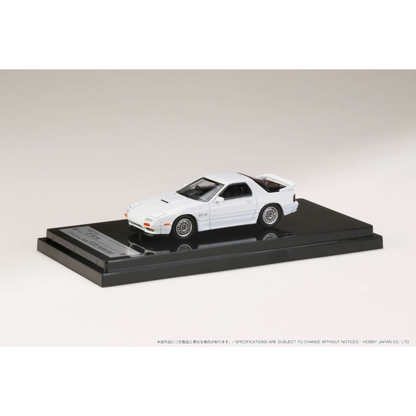 1/64 マツダ RX-7 FC3S GT-X クリスタルホワイト