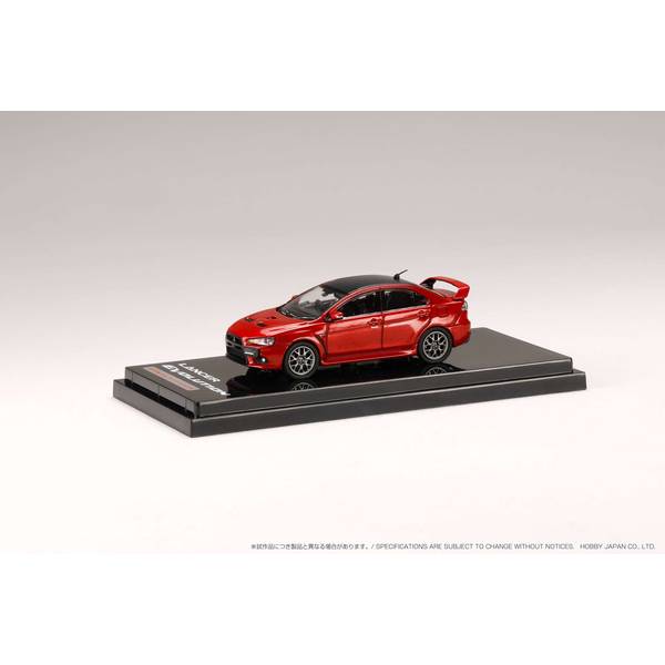 1/64 ミツビシ ランサーエボリューション 10 ファイナルエディション レッド/カーボンルーフ