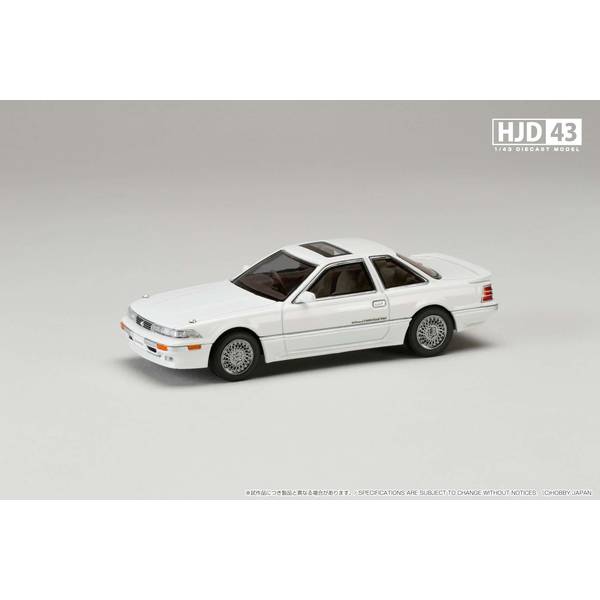 ホビージャパン 1/43 トヨタ ソアラ 2000 TWINCAM 24 GT-TWIN TURBO L GZ20 スーパーホワイトIV 完成品ミニカー HJD432006W【在庫品】