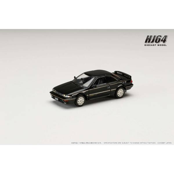 ホビージャパン 1/64 トヨタ カローラ レビン GT APEX LIMITED AE92 ブラックメタリック 完成品ミニカー HJ642059BK