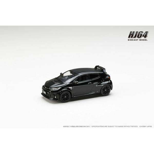 ホビージャパン 1/64 トヨタ GRMN ヤリス サーキットパッケージ プレシャスブラックパール 完成品ミニカー HJ643024CBK