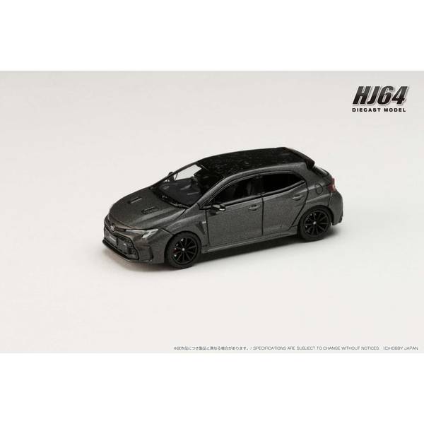ホビージャパン 1/64 トヨタ GRカローラ RZ MORIZO Edition マットスティール 完成品ミニカー HJ642067MS