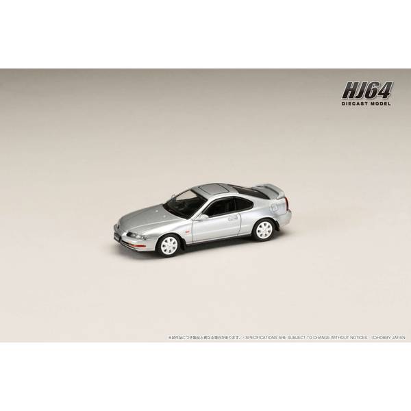ホビージャパン 1/64 ホンダ プレリュード 2.2Si-VTEC BB4 前期型 セブリングシルバー・メタリック 完成品ミニカー HJ641066S