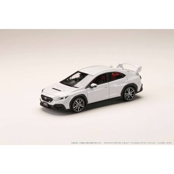 ホビージャパン 1/43 スバル WRX S4 STI SPORT R EX VBH セラミックホワイト 完成品ミニカー PM43158W【在庫品】