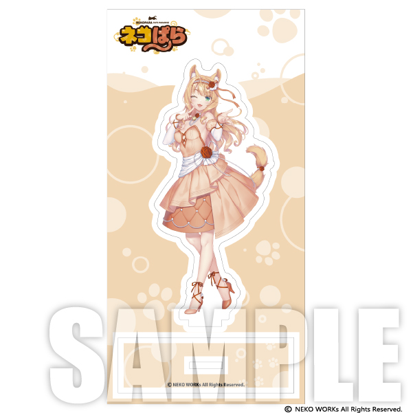 ネコぱら アクリルスタンド メイプル SAYORI ART WORKS Ver