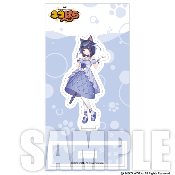 ネコぱら アクリルスタンド 水無月時雨 SAYORI ART WORKS Ver