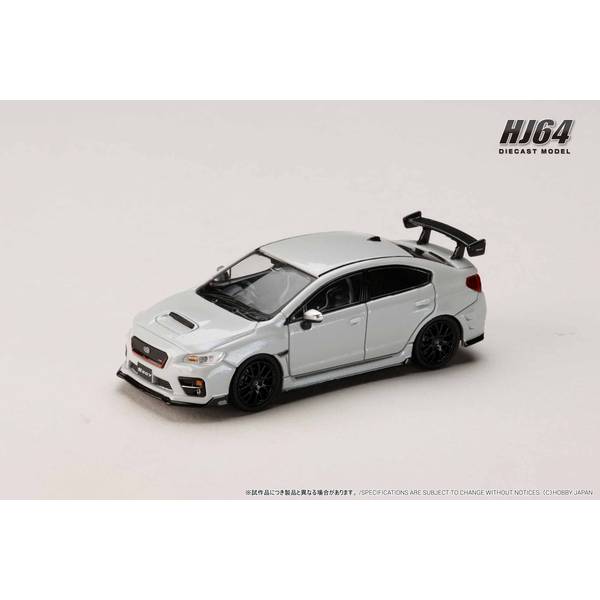 【4月予約】ホビージャパン 1/64 スバル S207 NBR チャレンジ パッケージ クリスタル ホワイト パール 完成品ミニカー HJ643068W