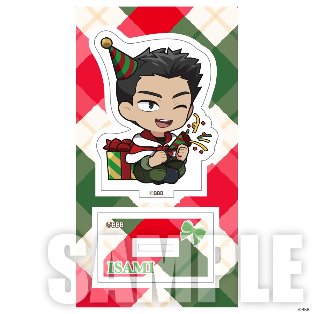 勇気爆発バーンブレイバーン ミニキャラアクリルスタンド イサミ