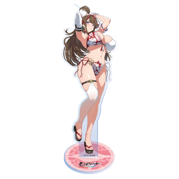 【9月予約】鴇 画集描き下ろし水着Ver. アクリルスタンド シノビマスター閃乱カグラ NEW LINK キャラグッズ 4981932079226