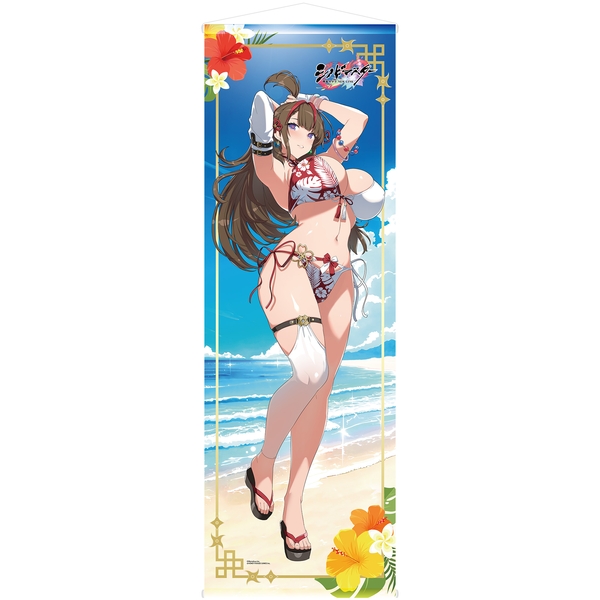 9月予約】鴇 画集描き下ろし水着Ver. 等身大タペストリー シノビ