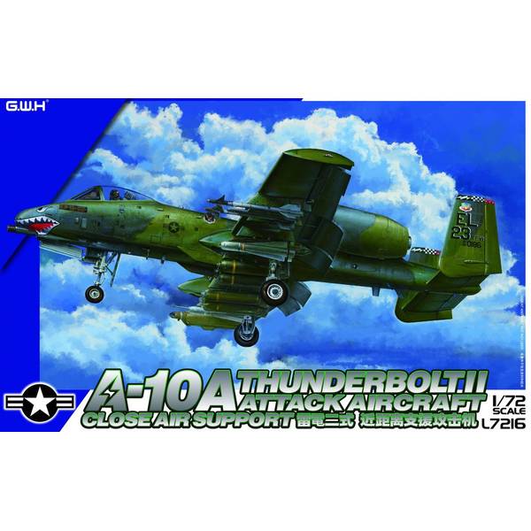 1/72 A-10A攻撃機　完成品 9月予約】グレートウォールホビー 1/72 アメリカ空軍 A-10A攻撃