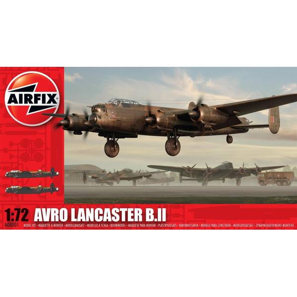 エアフィックス 1/72 アブロ ランカスター B.II スケールモデル X-8001