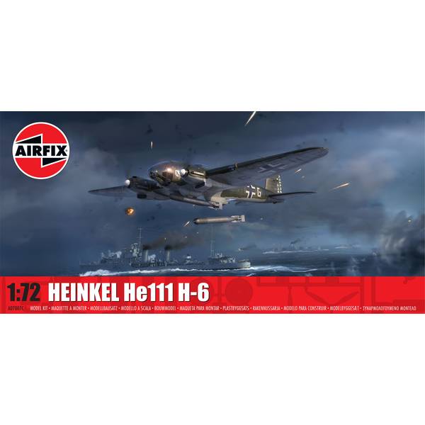 12月予約】エアフィックス 1/72 ハインケル He111 H-6 スケール