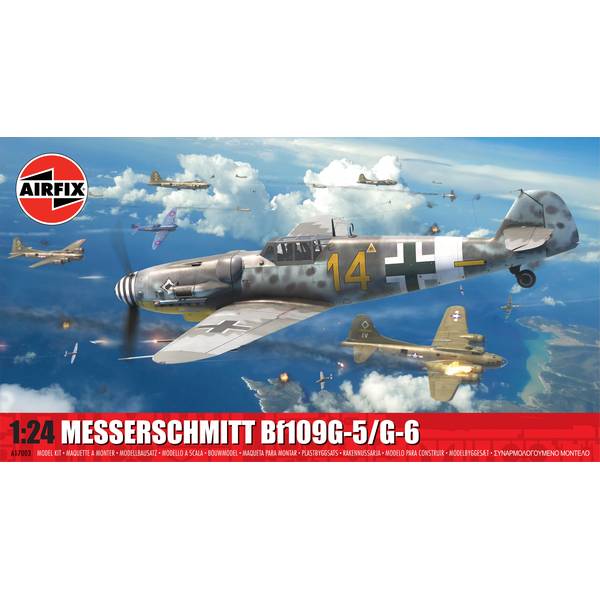2月予約】エアフィックス 1/24 メッサーシュミット Bf109G-5/G-6