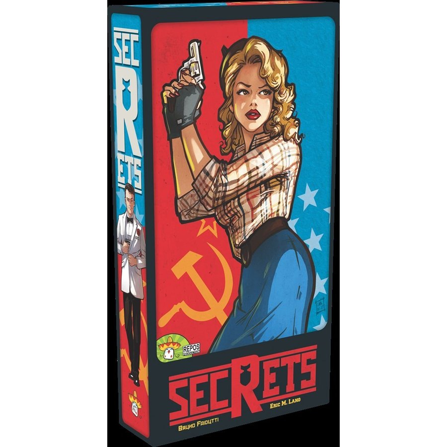 ホビージャパン シークレット：米ソ諜報戦(多言語版) アナログゲーム 5425016921371【倉庫取寄せ】