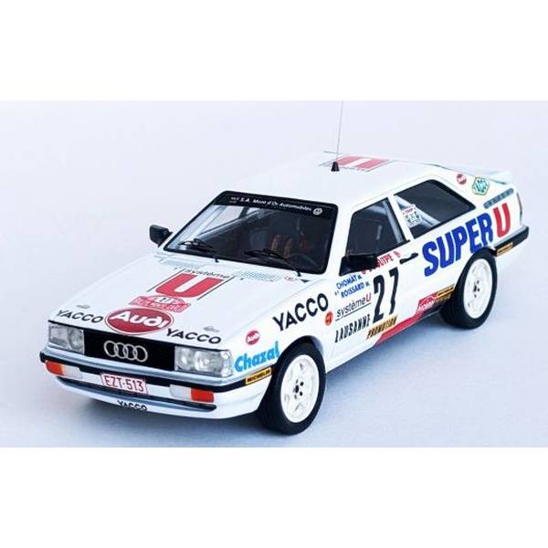 11月予約】トロフュー 1/43 アウディ クーペ クワトロ No.27