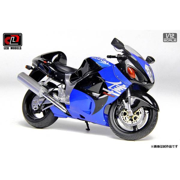 LCD MODELS 1/12 スズキ GSX1300R Hayabusa 2001 ブルー
